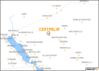 map of Centralia