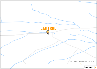 map of Central