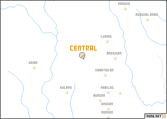 map of Central