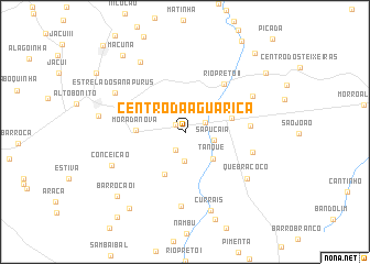 map of Centro da Água Rica