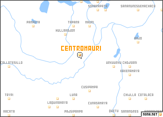 map of Centro Mauri