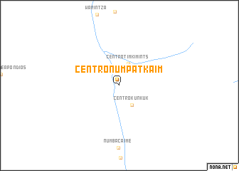 map of Centro Numpátkaimʼ