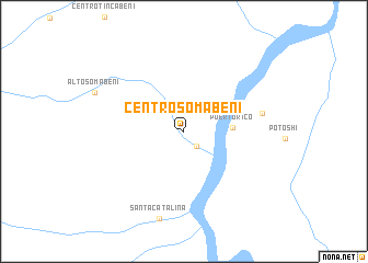 map of Centro Somabeni