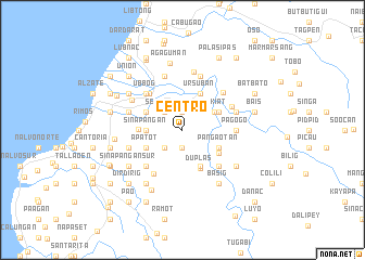 map of Centro