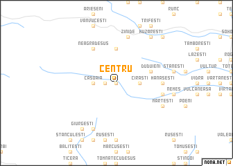 map of Centru