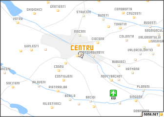 map of Centru