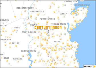 map of Century Manor