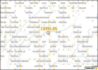 map of Cepelos