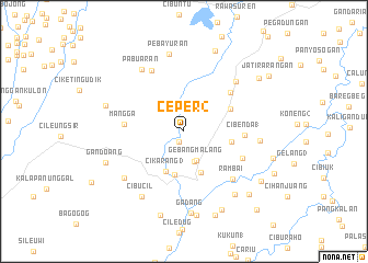 map of Ceper 2