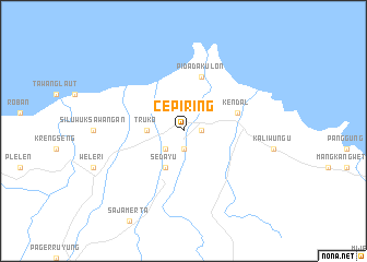 map of Cepiring