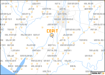 map of Cepit