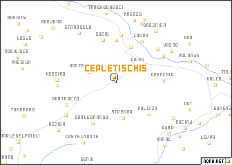 map of Cepletischis