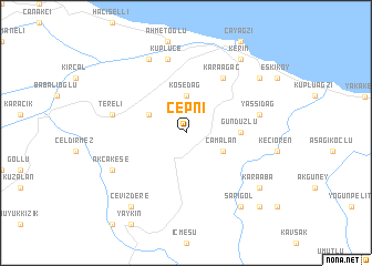 map of Çepni