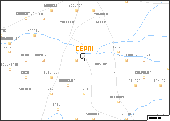 map of Çepni