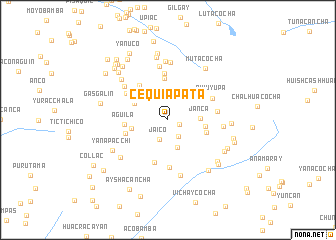 map of Cequiapata