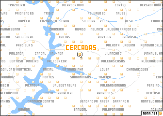 map of Cercadas