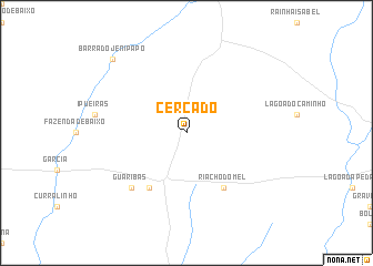 map of Cercado