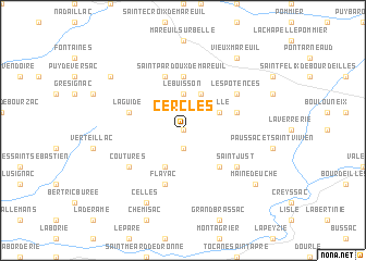 map of Cercles