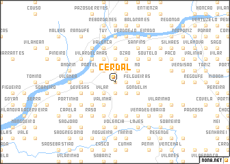 map of Cerdal