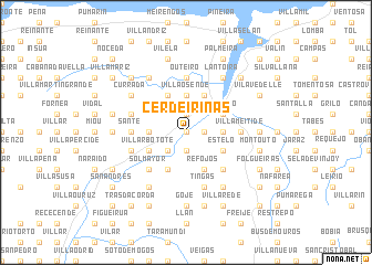 map of Cerdeiriñas