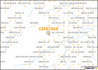 map of Cereceda