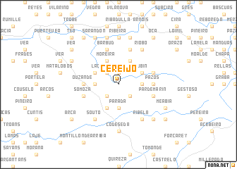 map of Cereijo