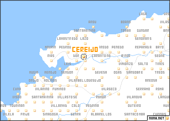 map of Cereijo