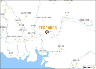 map of Cerekang