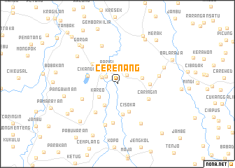 map of Cerenang