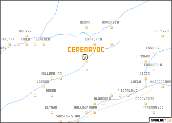 map of Cerenayoc