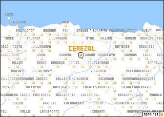 map of Cerezal