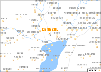 map of Cerezal