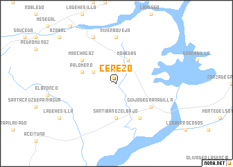 map of Cerezo