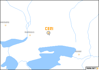 map of Cêri