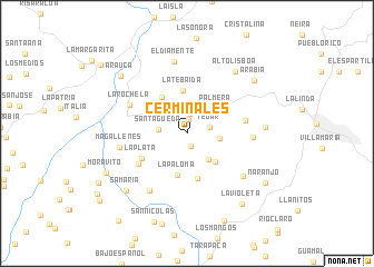 map of Cerminales