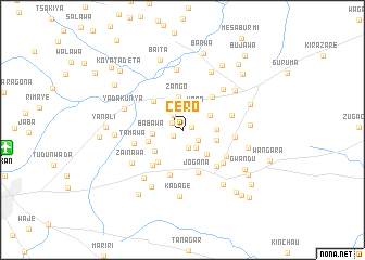 map of Cero