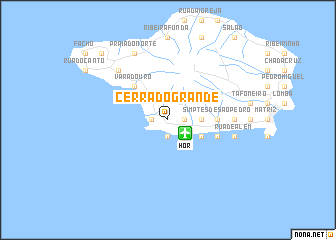 map of Cerrado Grande