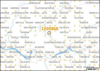 map of Cerrado