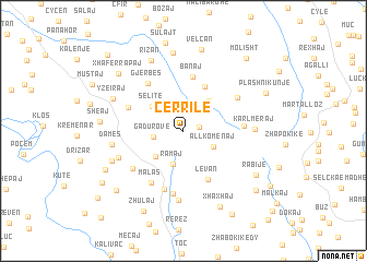 map of Cërrilë