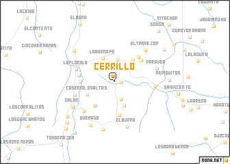 map of Cerrillo