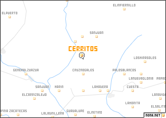 map of Cerritos