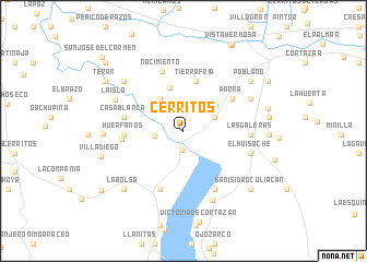 map of Cerritos