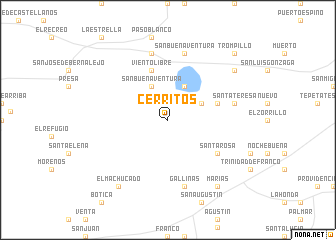 map of Cerritos
