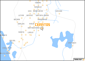 map of Cerritos