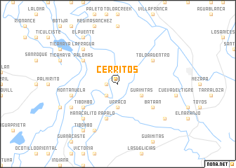 map of Cerritos