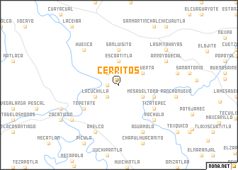 map of Cerritos