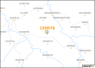 map of Cerrito