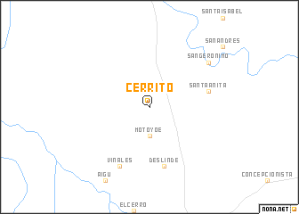 map of Cerrito
