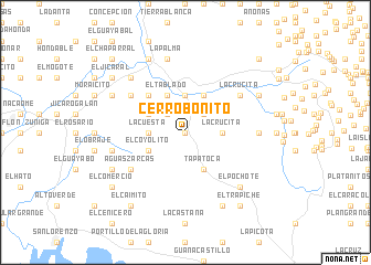 map of Cerro Bonito