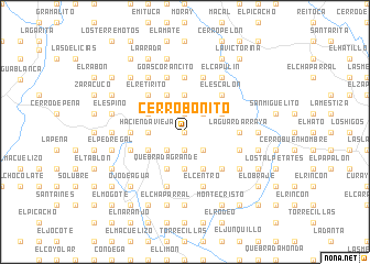 map of Cerro Bonito